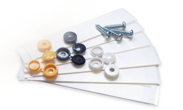 Screws and Sticky Pads Number Plate - NG7 PLATES LTD